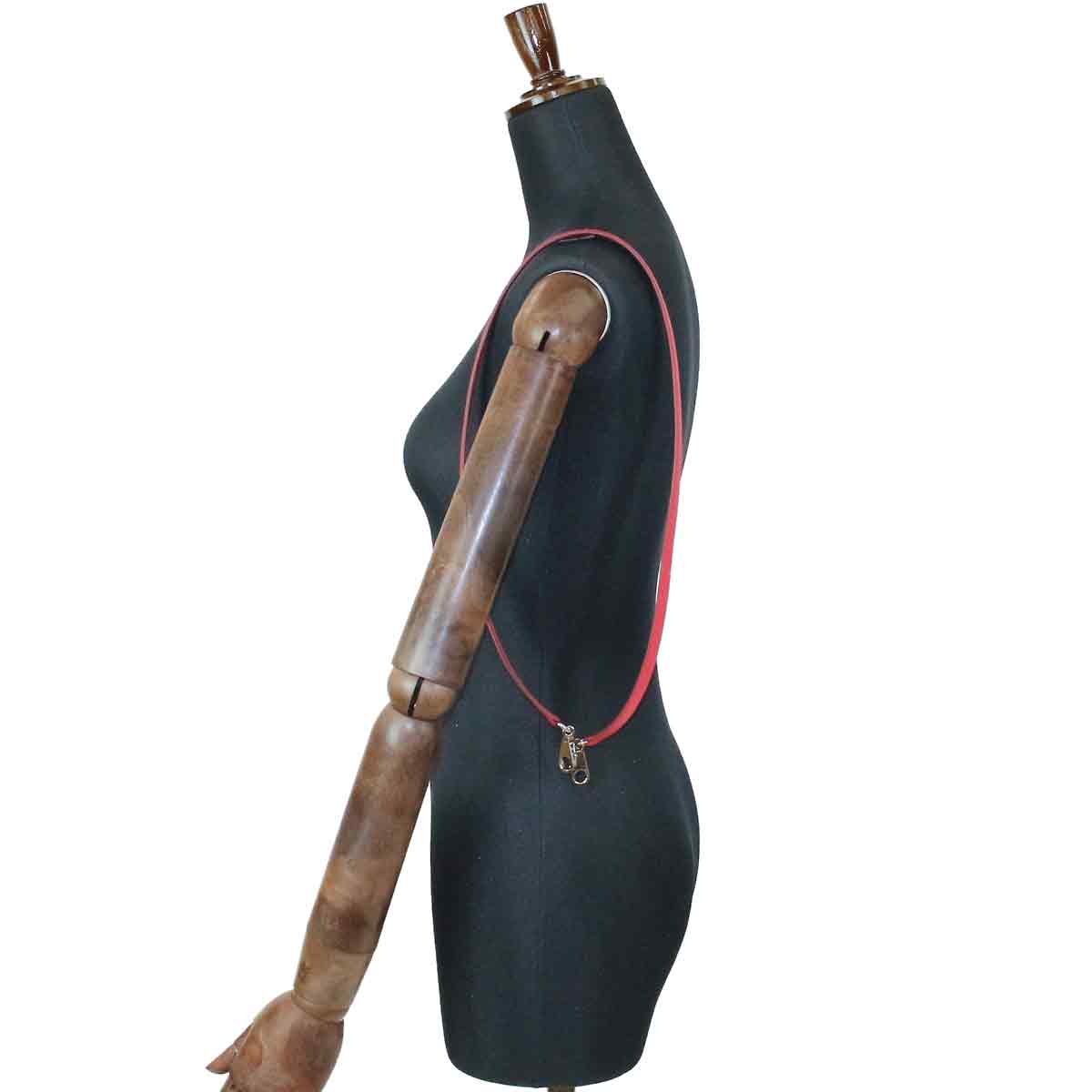 Shoulder strap Epsom Rose extreme