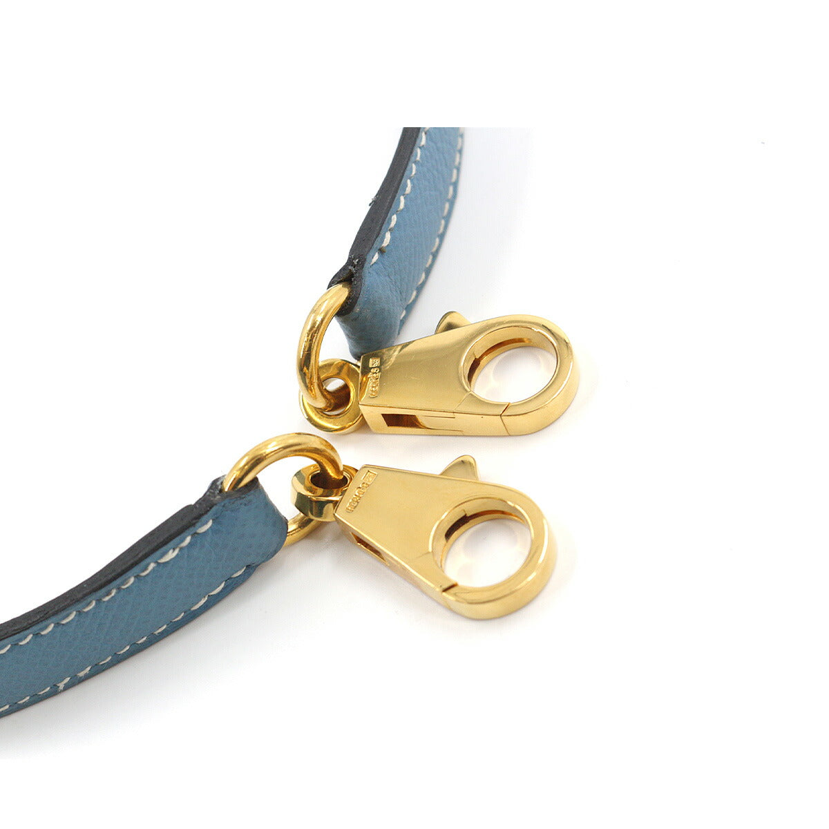 Shoulder Strap Epsom Leather Bleu Jean Accessories