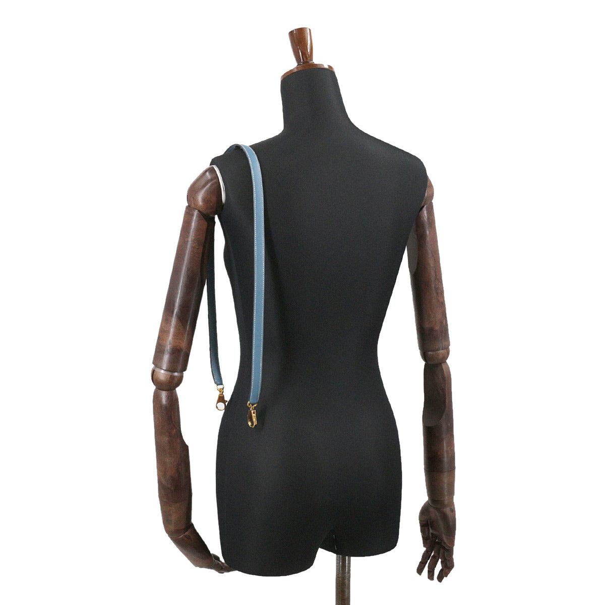 Shoulder Strap Epsom Leather Bleu Jean Accessories