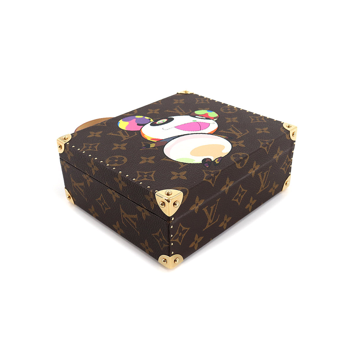 Monogram Panda Jewelry Box Case M92478 Takashi Murakami