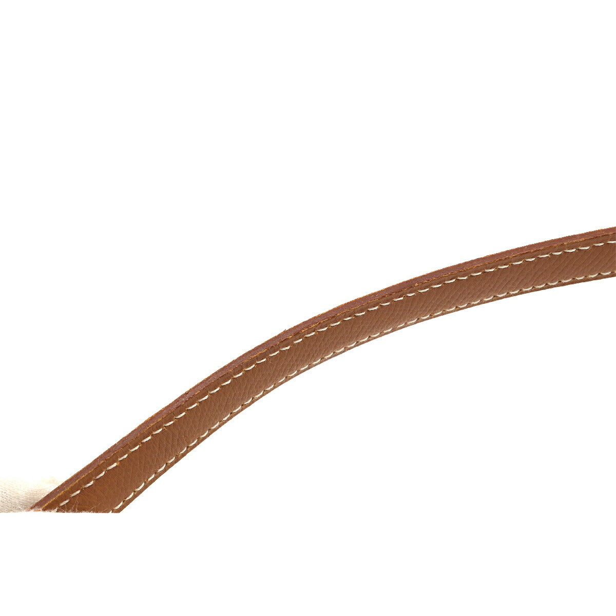 Shoulder Strap Couchevel Epsom Gold Brown Accessory