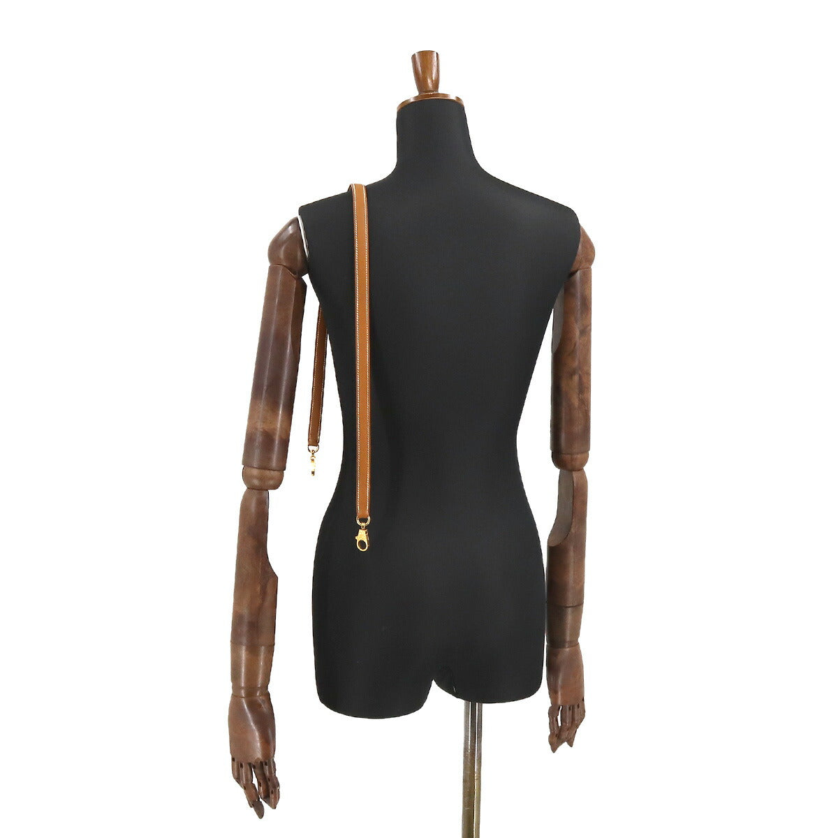 Shoulder Strap Couchevel Epsom Gold Brown Accessory