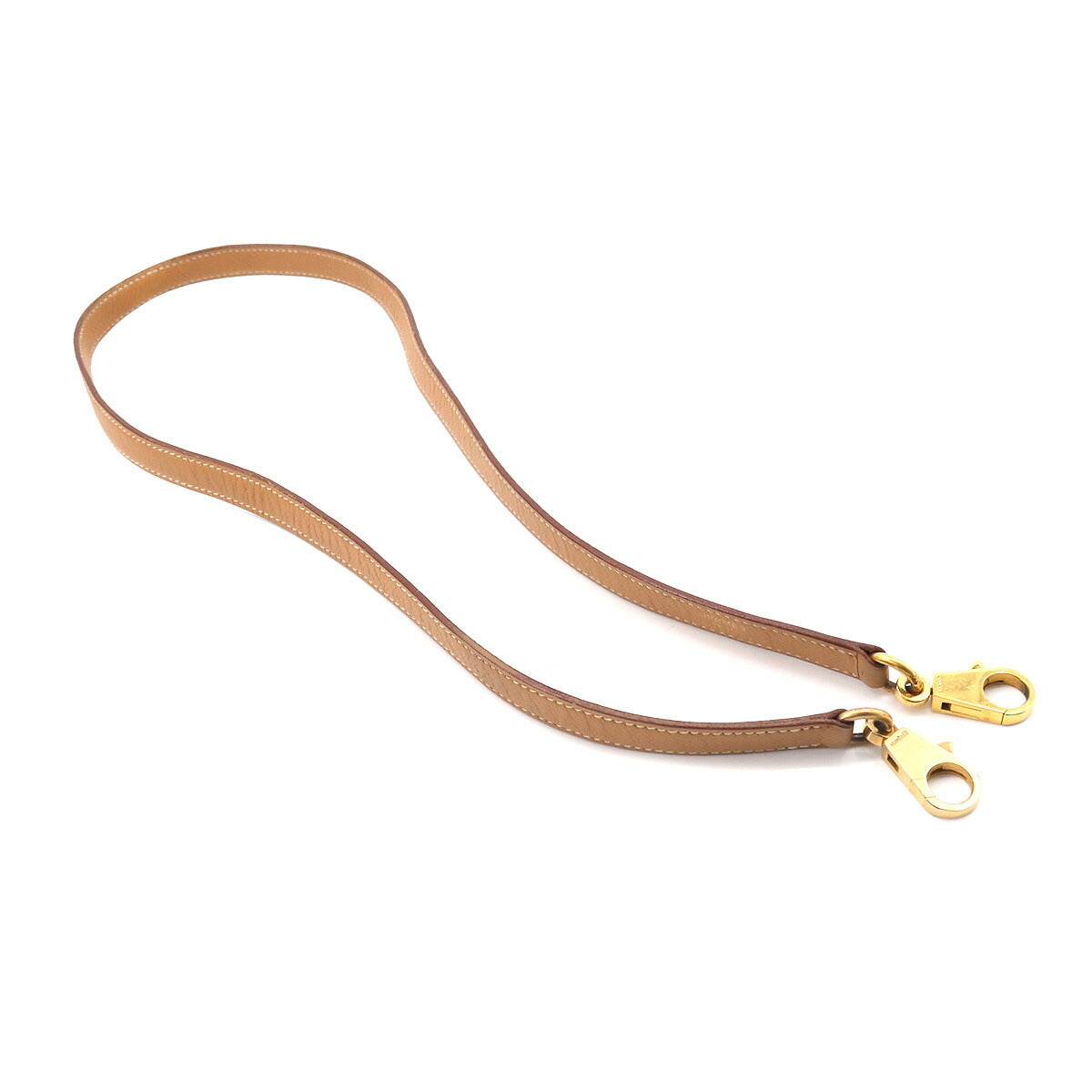 Shoulder Strap Couchevel Epsom Natural Brown Accessory