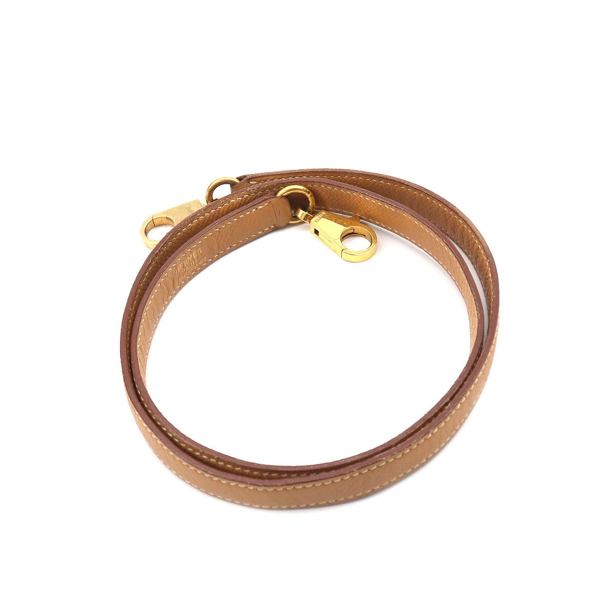 Shoulder Strap Couchevel Epsom Natural Brown Accessory