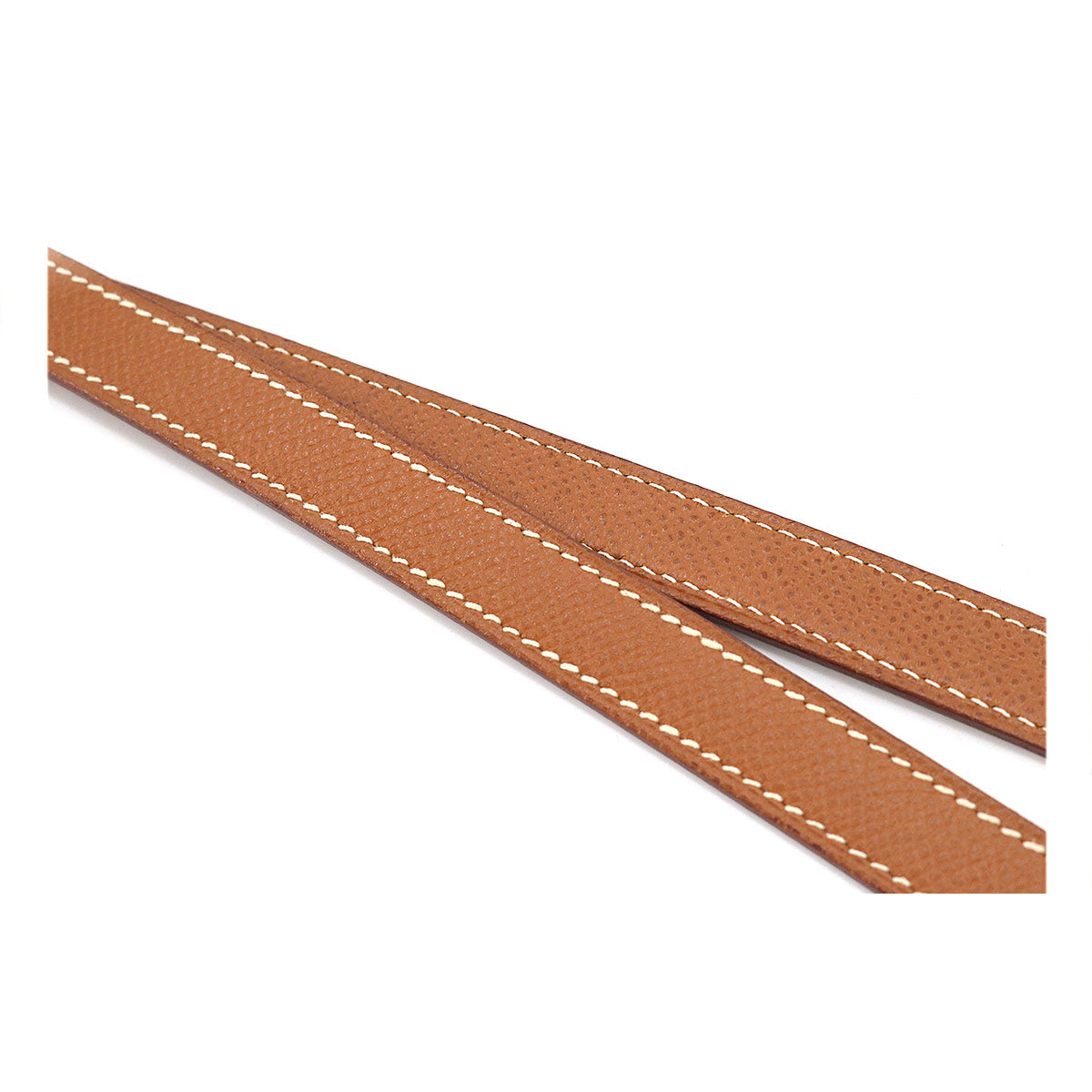 Shoulder Strap Epsom Gold Brown Accessory