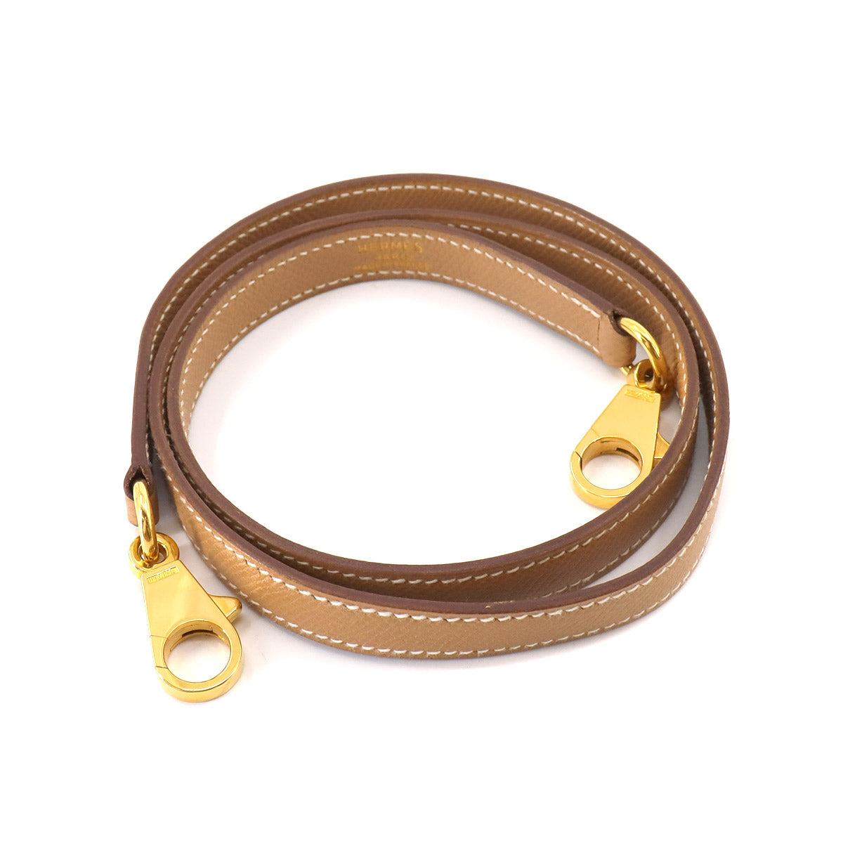 Shoulder Strap Couchevel Epsom Natural Brown Accessory 90215314