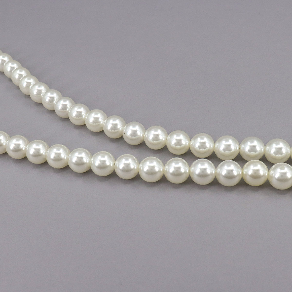 Beads Shoulder Strap White Gold Accessory