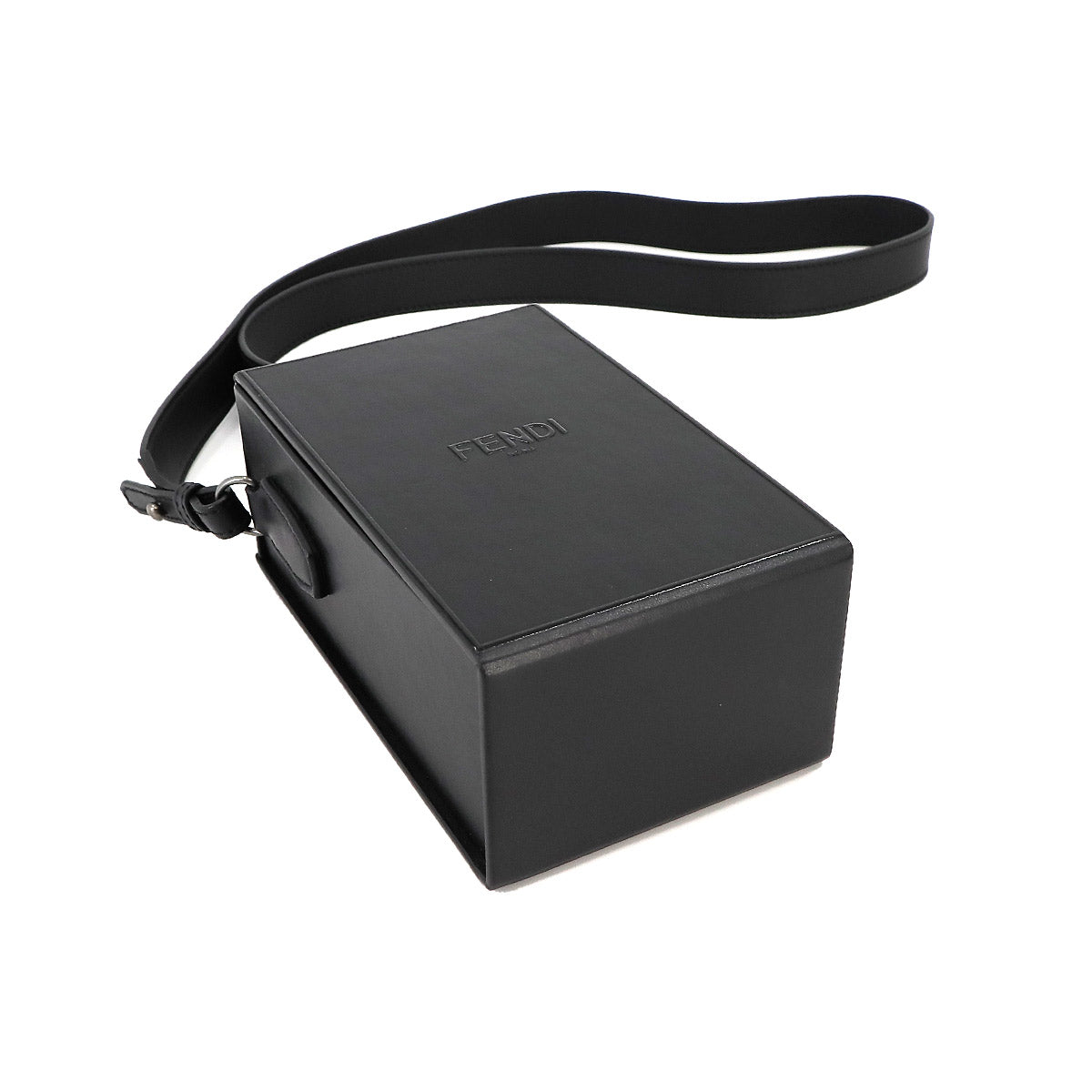 Box Shoulder Bag Leather Black 7VA519 Purse