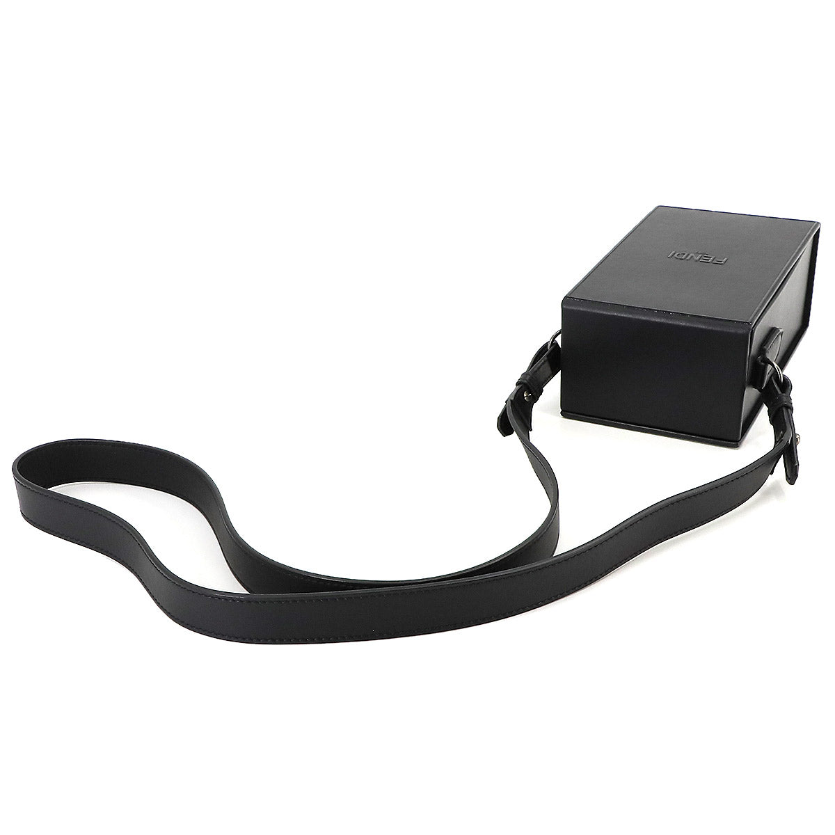 Box Shoulder Bag Leather Black 7VA519 Purse