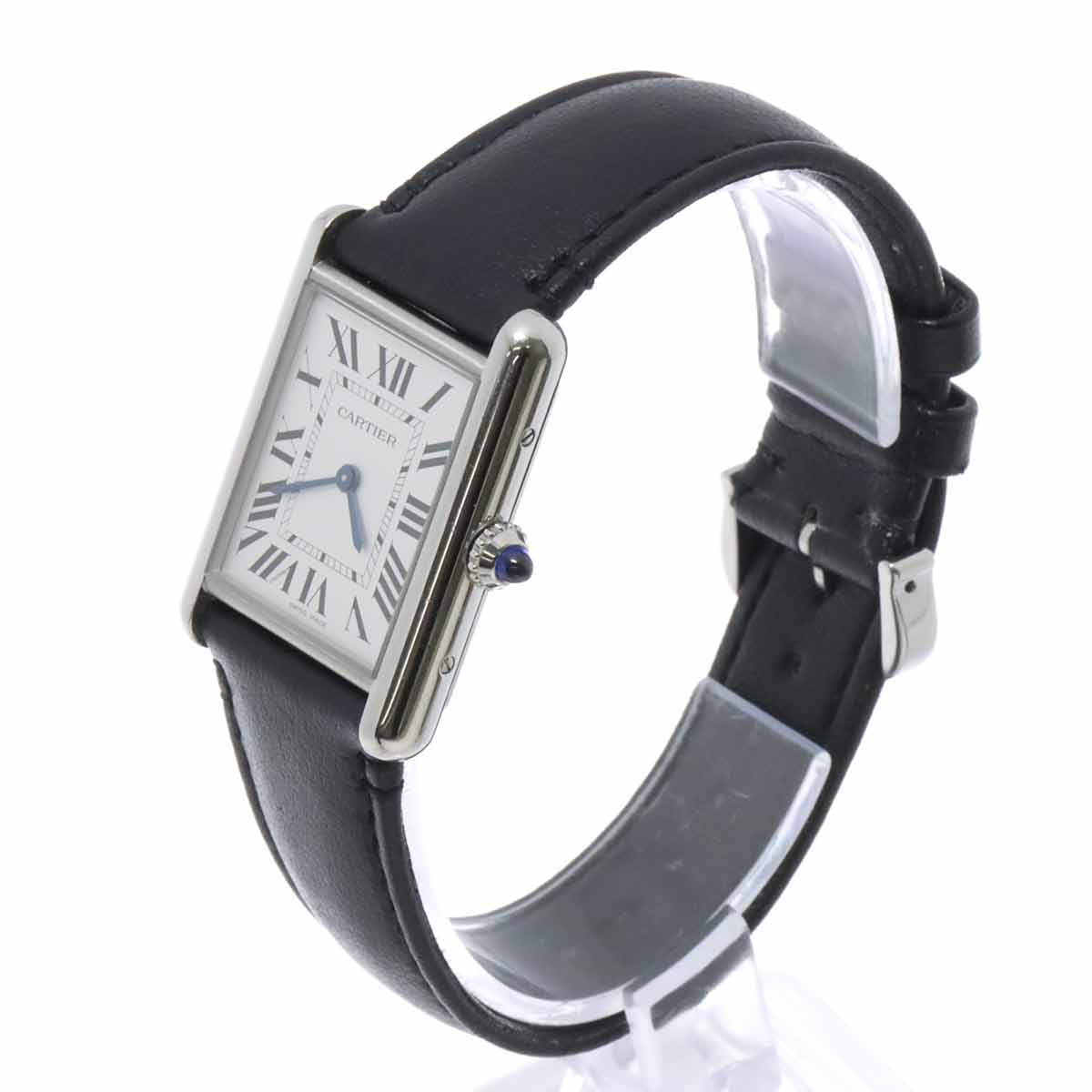 Tank Must LM WSTA0059 Solar Quartz Silver Dial Mens Watch