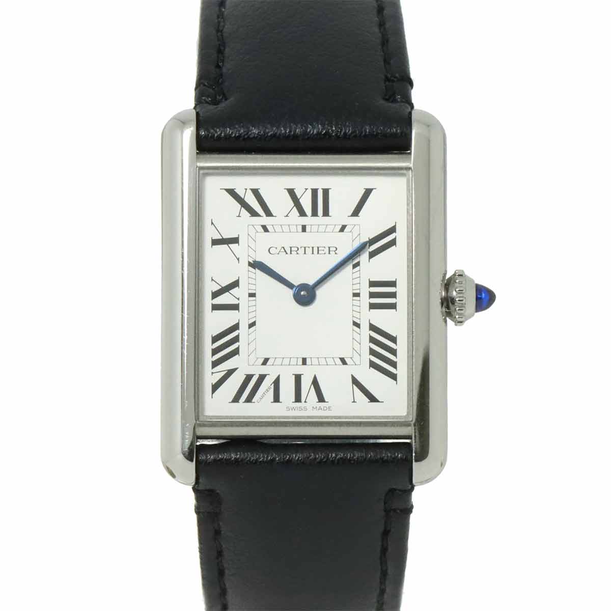 Tank Must LM WSTA0059 Solar Quartz Silver Dial Mens Watch