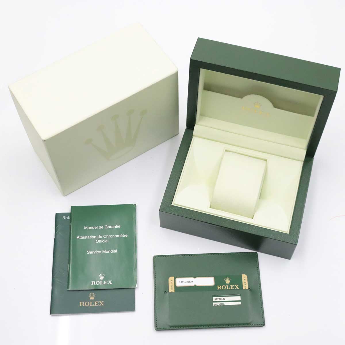 GMT Master II 116710LN Serial V Date Black Dial Mens Watch