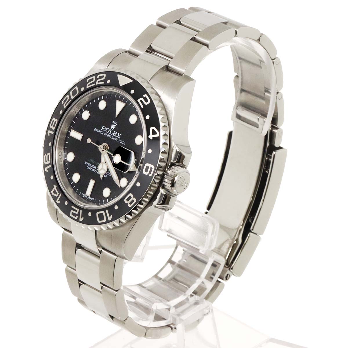 GMT Master II 116710LN Serial V Date Black Dial Mens Watch