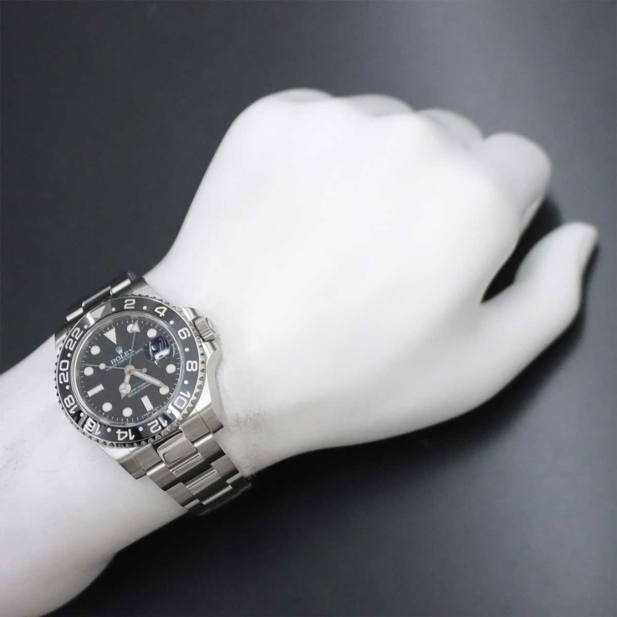 GMT Master II 116710LN Serial V Date Black Dial Mens Watch