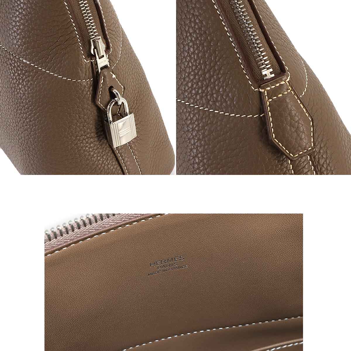 Bolide 31 2way Hand Shoulder Bag Taurillon Clemence Etoupe 90235816