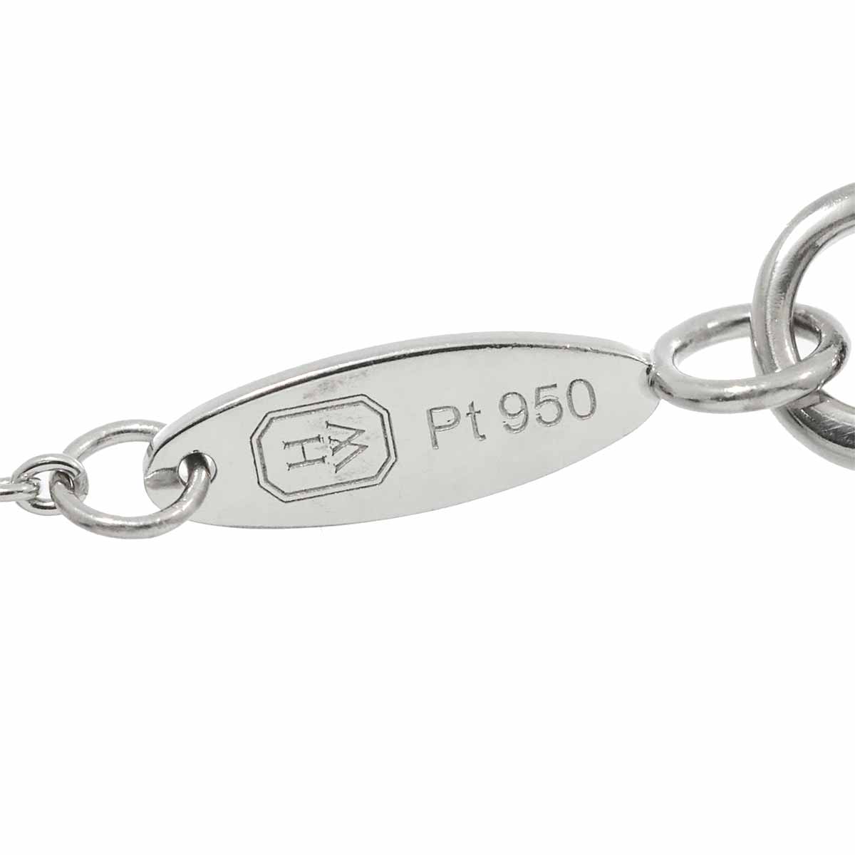 Heart Diamond 0.71ct D/VVS2 Necklace Pt