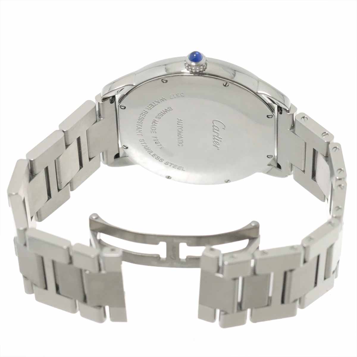 Ronde Solo de Cartier W6701011 Date Automatic Silver Dial Men