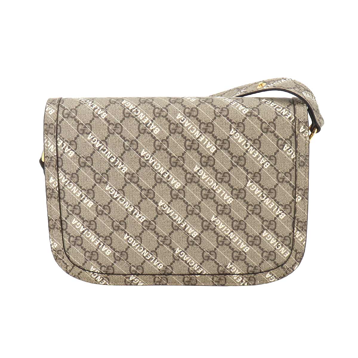 BALENCIAGA Hacker Horsebit 1955 Shoulder Bag GG Supreme 602204