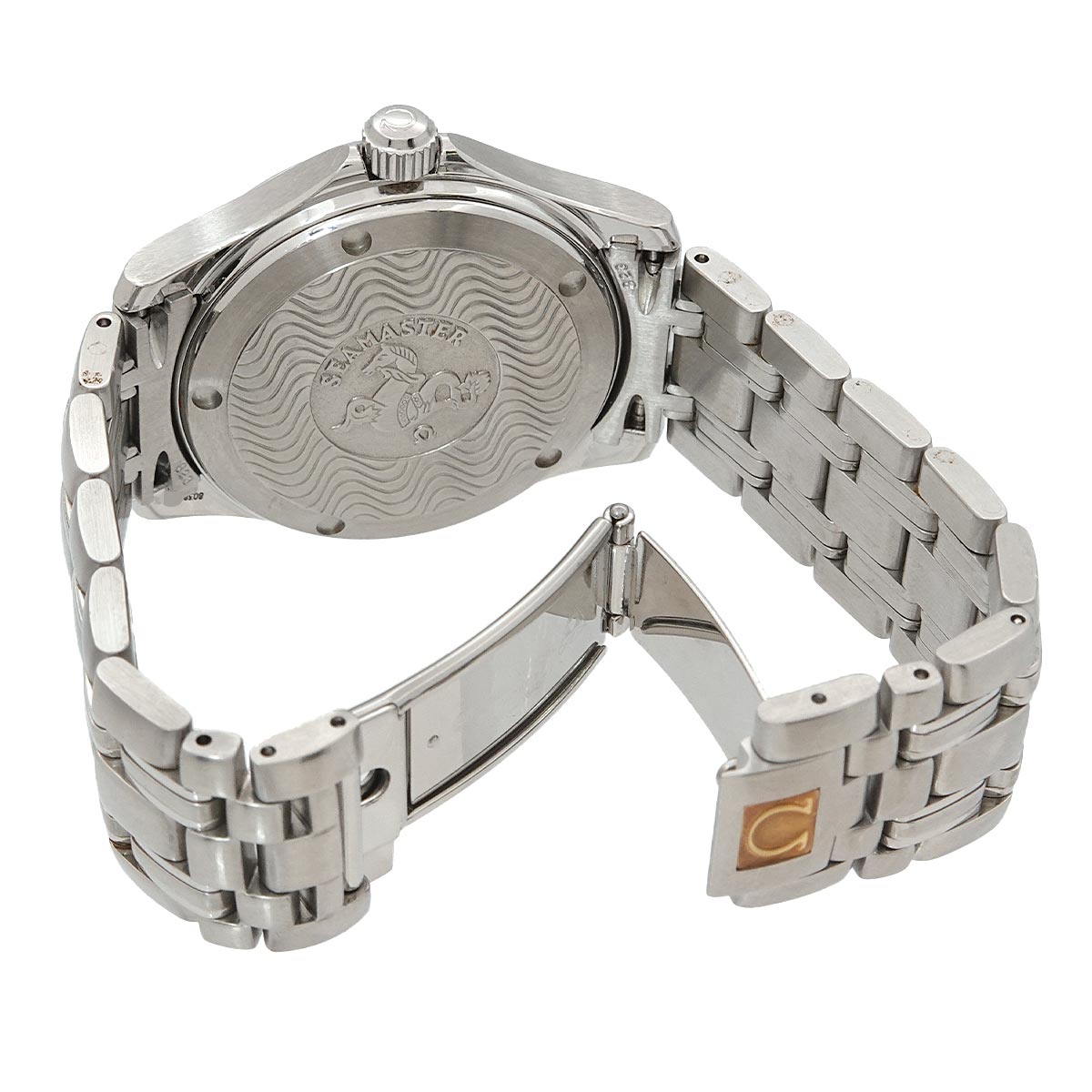 Seamaster 120m 2501 83 Automatic Date Navy Dial Mens Watch