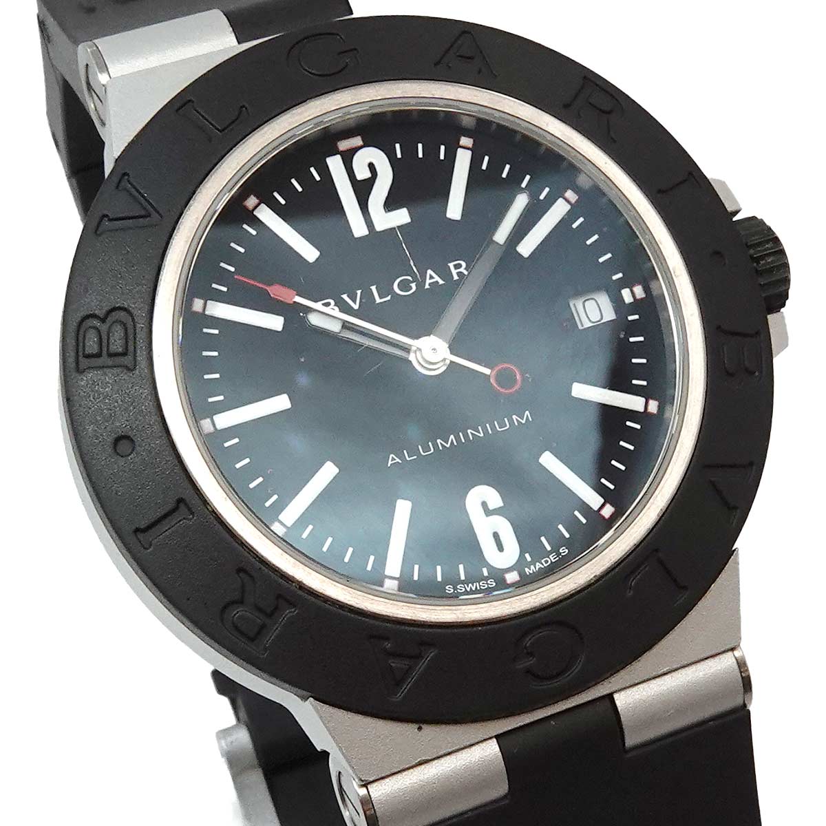 Aluminum BB40AT Date Automatic Black Dial Mens Watch