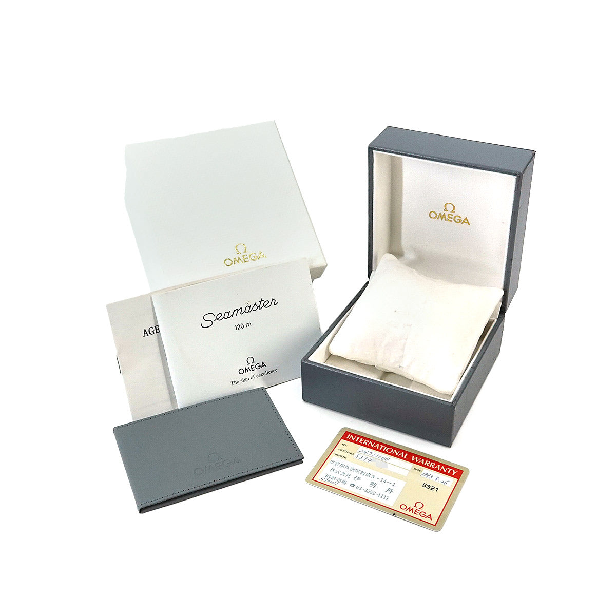 Seamaster 120 Date Quartz Gold Dial Ladies Watch