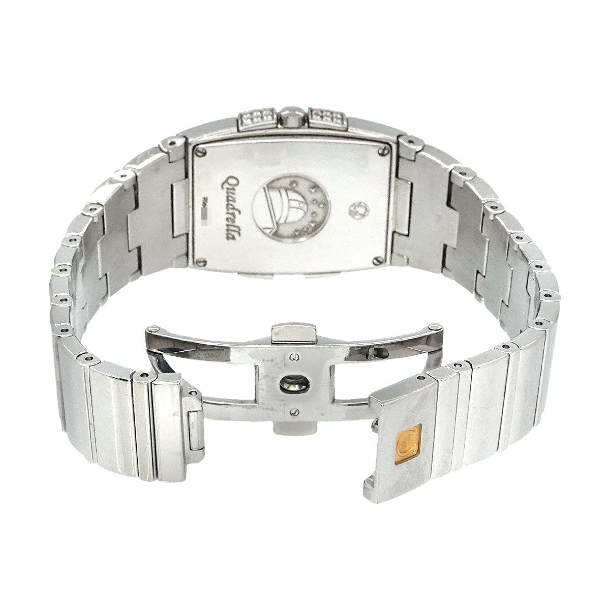 Constellation Quadrella 1586 70 Bezel Diamond White Shell Dial