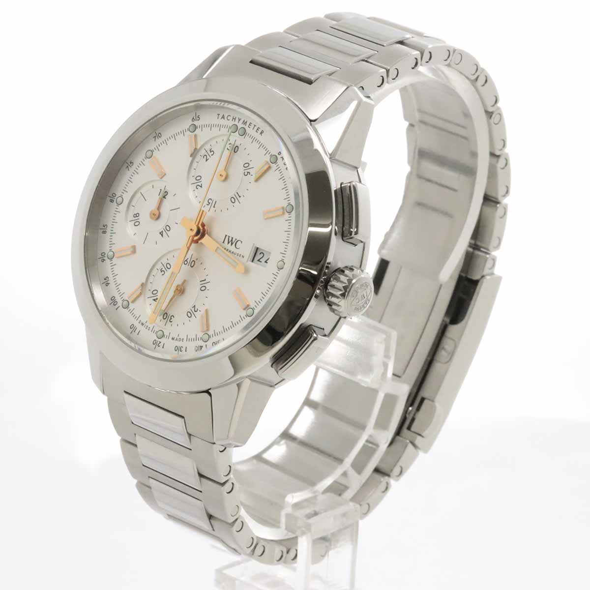 Ingenieur Chronograph IW380801 Automatic Silver Dial Mens