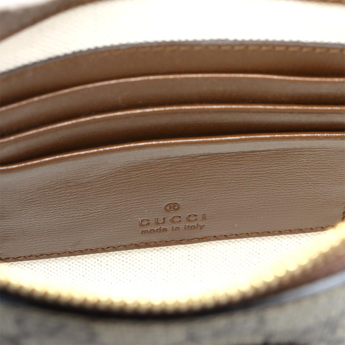 Interlocking G Clutch Shoulder Bag GG Supreme Beige 723306 90241416