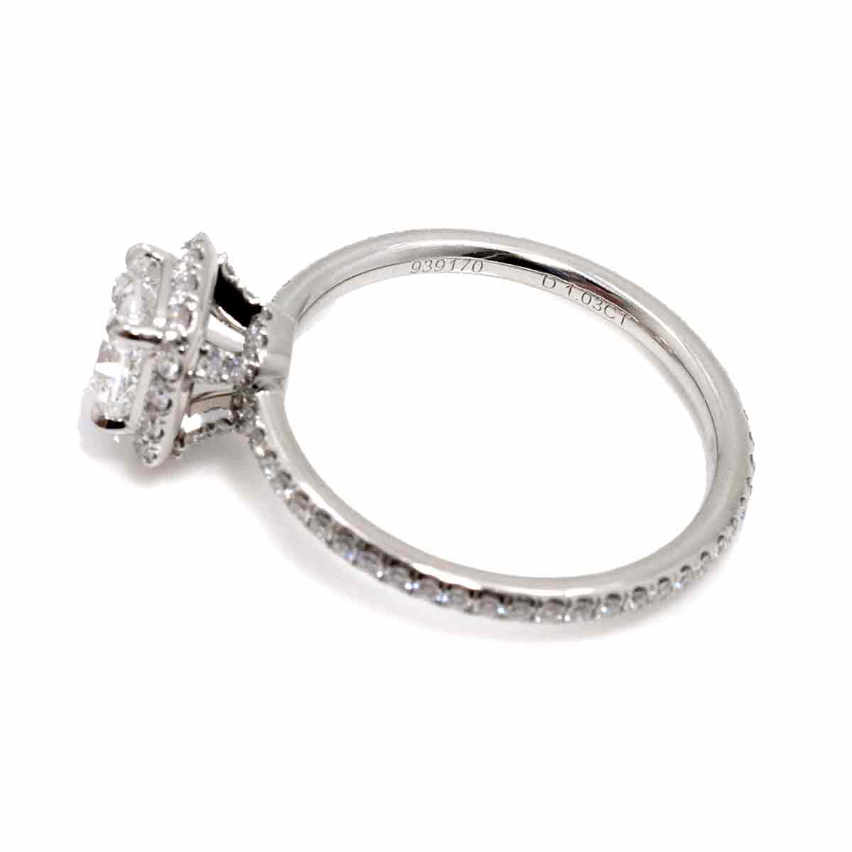 HARRY WINSTON Diamond 1.03ct D/VS1 Ring Pt Size6-6.25(US)