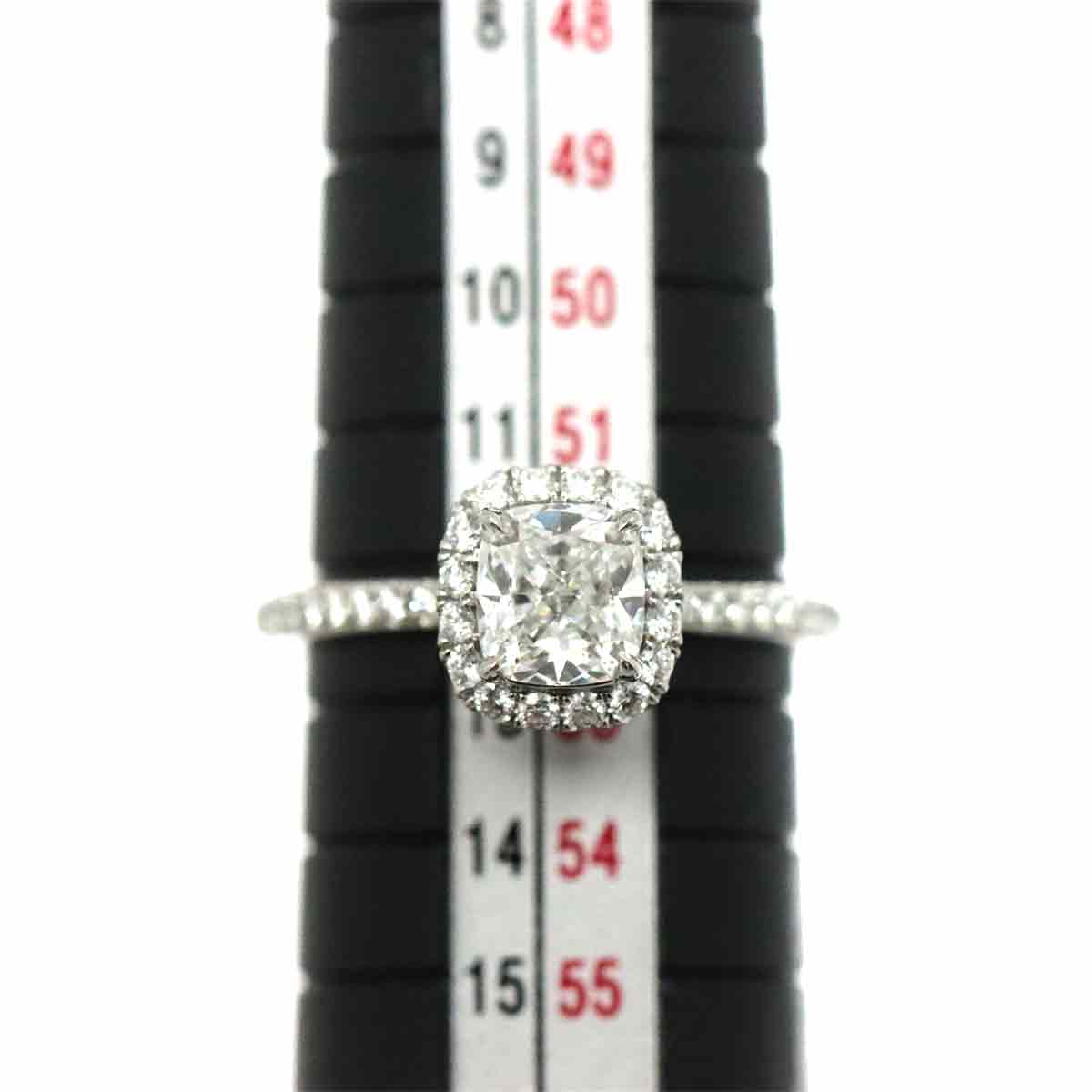HARRY WINSTON Diamond 1.03ct D/VS1 Ring Pt Size6-6.25(US)
