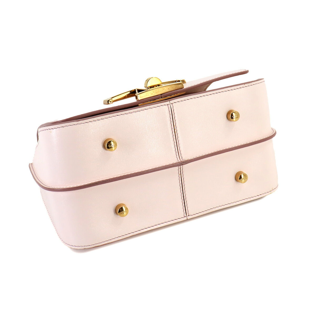 Timeless 2way Hand Shoulder Bag Leather Pink Purse