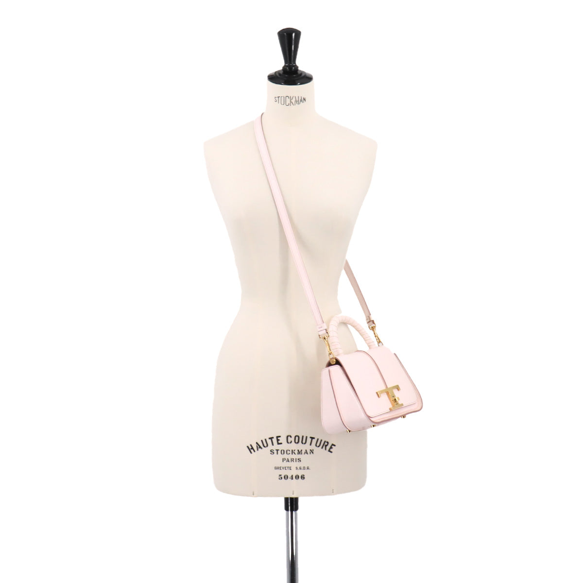 Timeless 2way Hand Shoulder Bag Leather Pink Purse