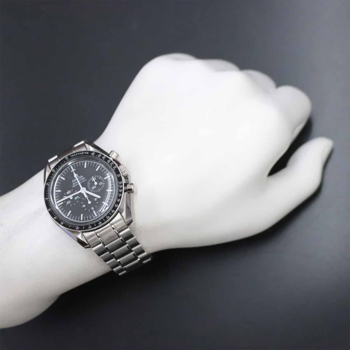 Speedmaster Professional Moon Watch 3570 50 Black Dial Mens
