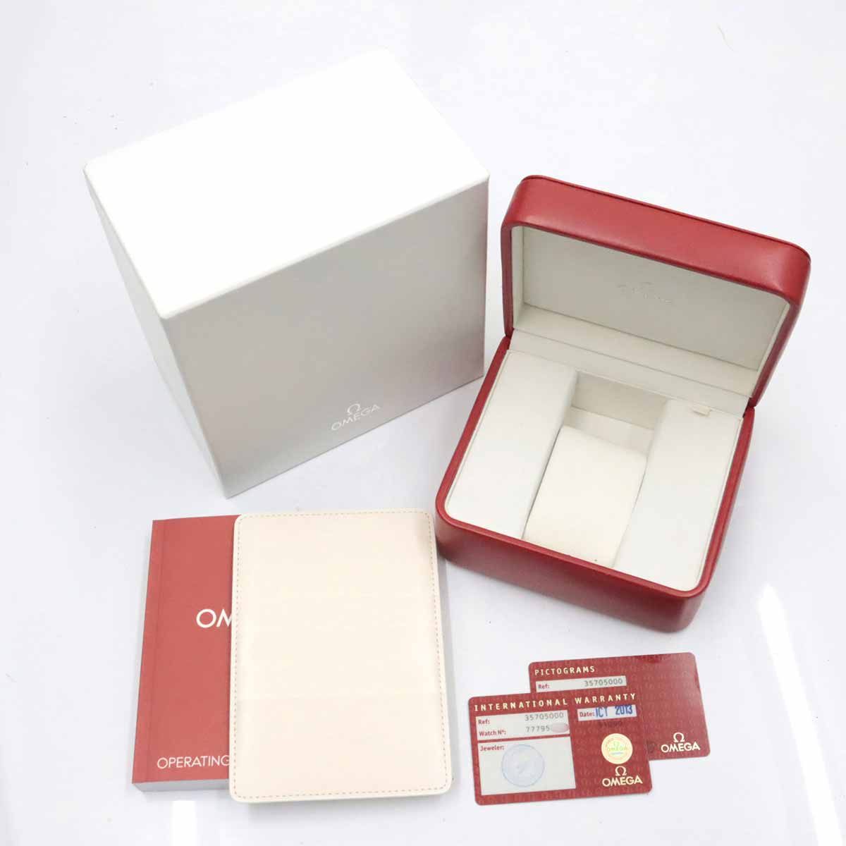 Speedmaster Professional Moon Watch 3570 50 Black Dial Mens