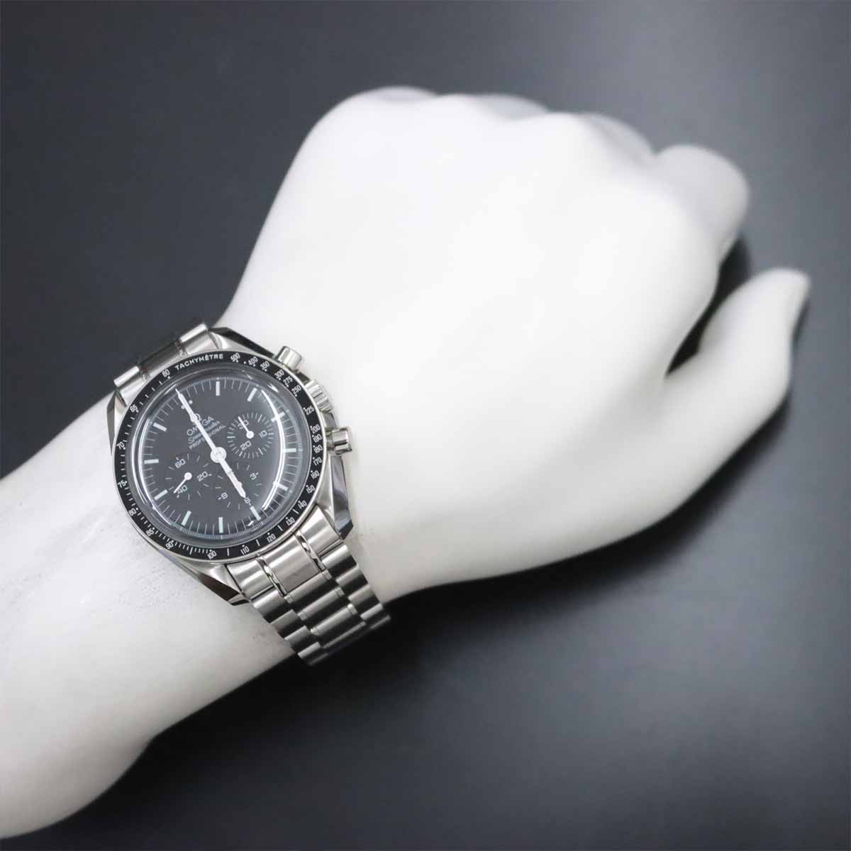 Speedmaster Professional Moon Watch 3570 50 Black Dial Mens