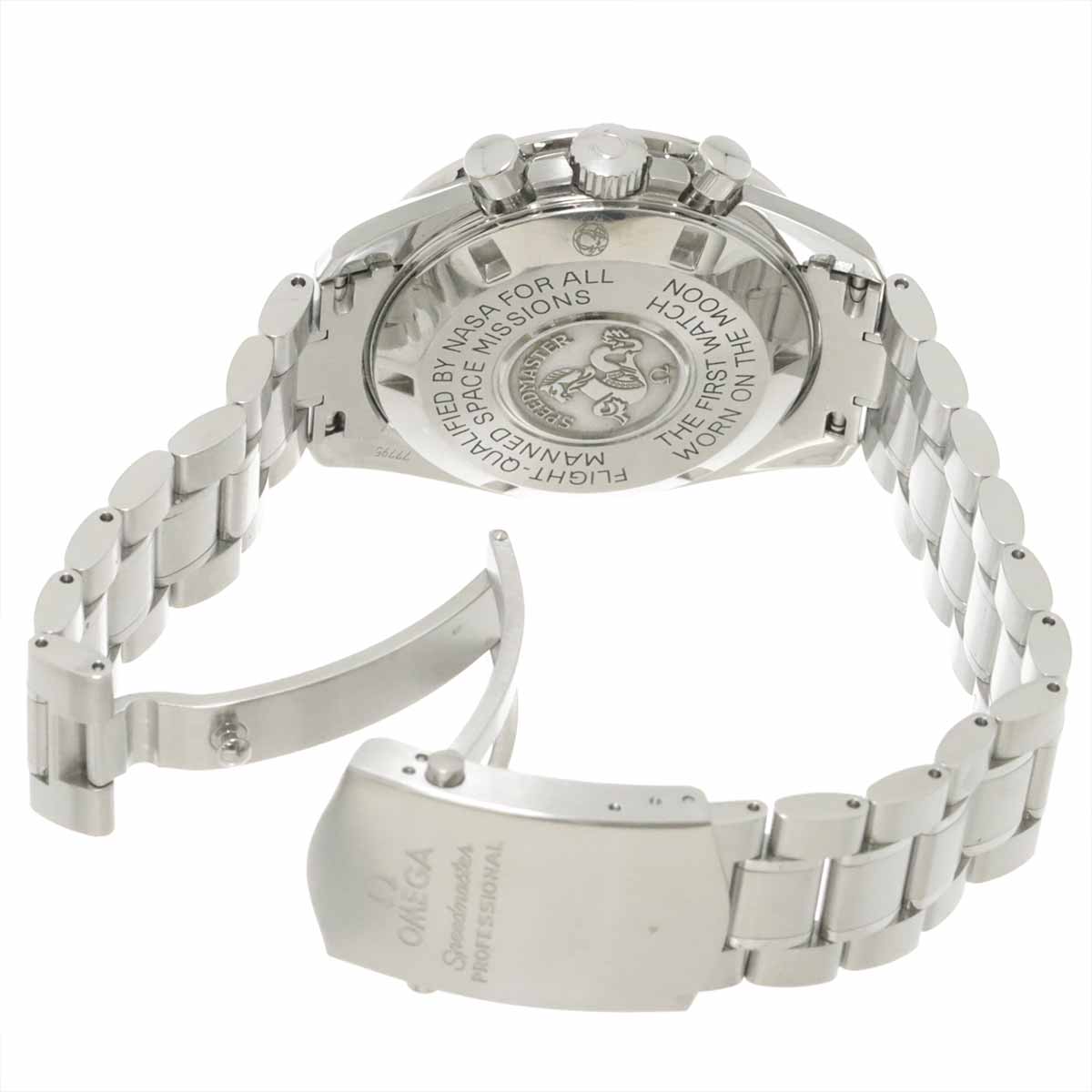 Speedmaster Professional Moon Watch 3570 50 Black Dial Mens