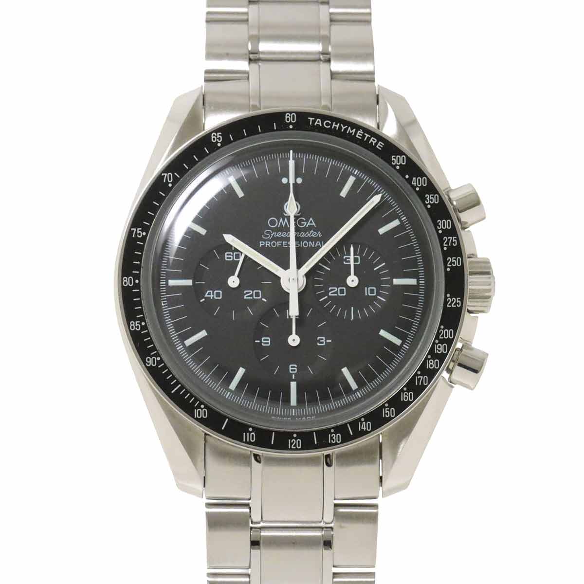 Speedmaster Professional Moon Watch 3570 50 Black Dial Mens
