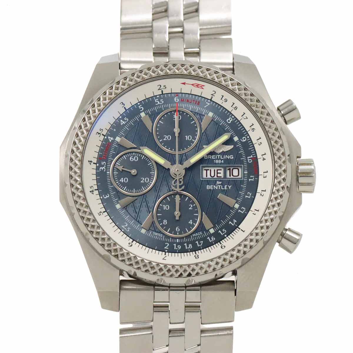 Bentley GT Chronograph Navy Dial A13363 Mens Watch