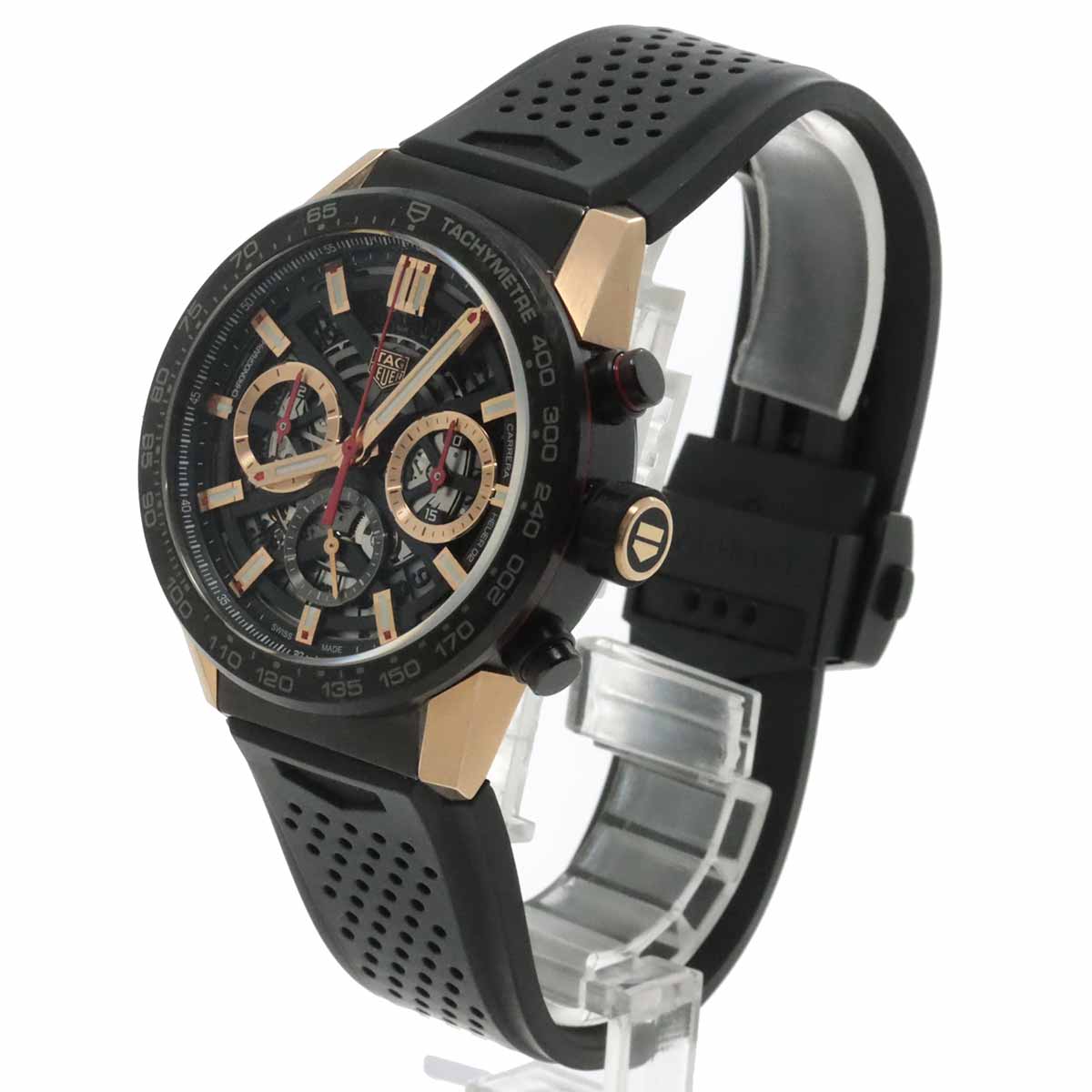 Carrera Calibre Heuer 02 CBG2052 Automatic 750 PG Mens