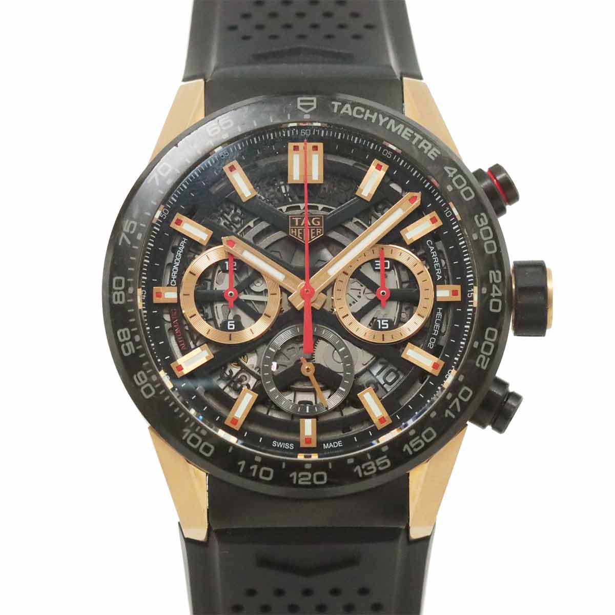 Carrera Calibre Heuer 02 CBG2052 Automatic 750 PG Mens