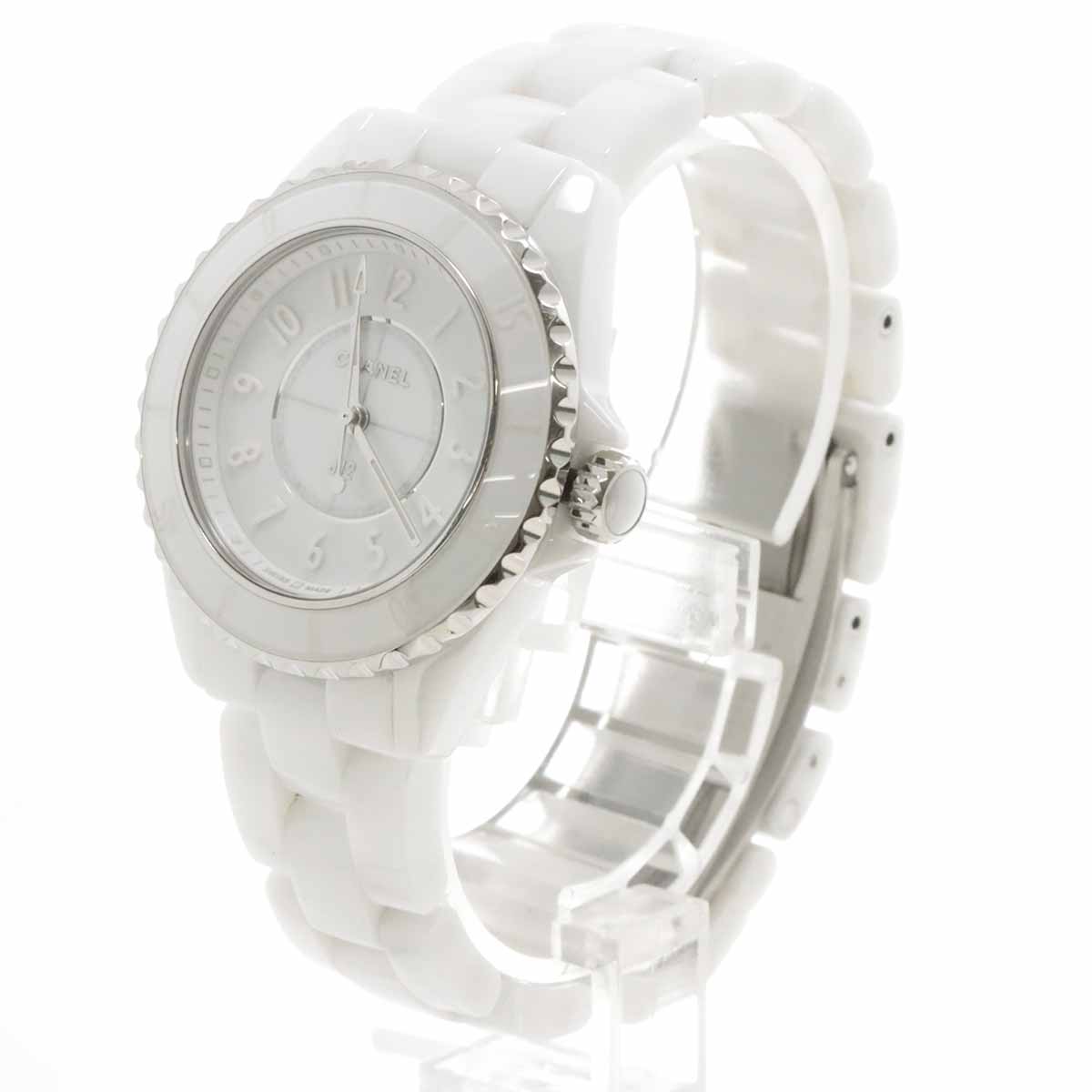 J12 Phantom H6345 Quartz White Dial Ladies Watch