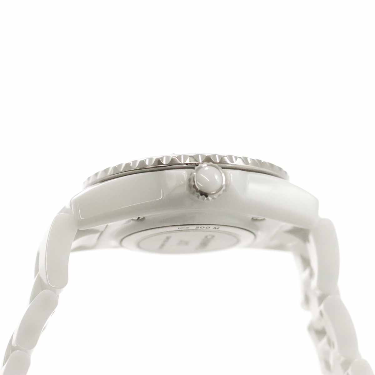 J12 Phantom H6345 Quartz White Dial Ladies Watch