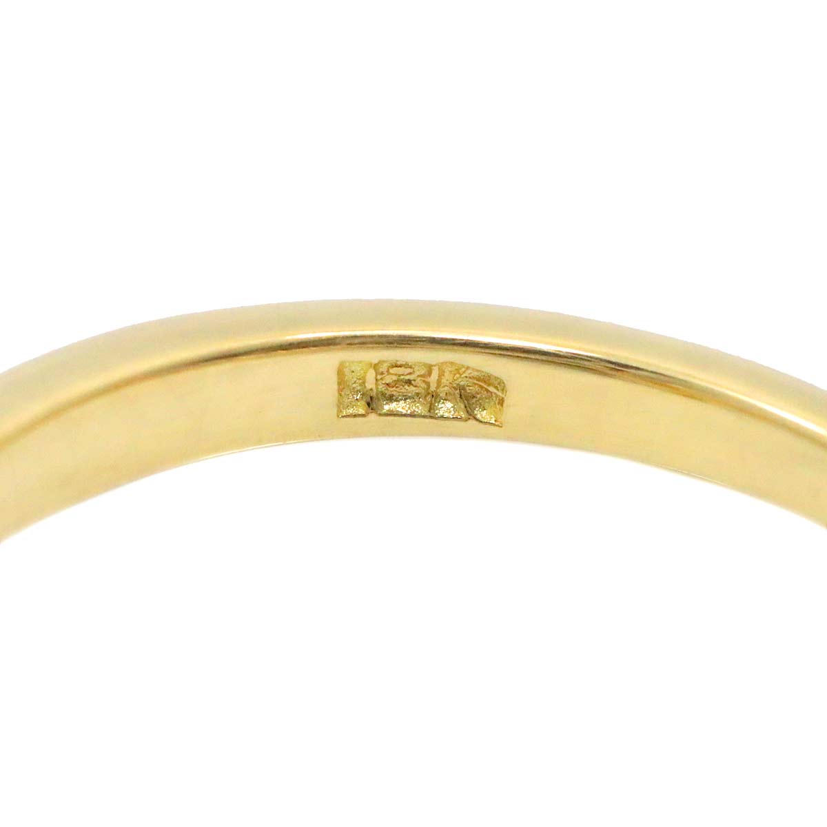 TIFFANY Co. Diamond 18K Yellow Gold 750 size6(US)