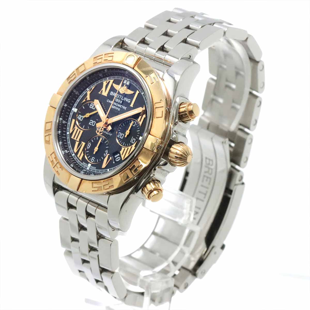Chronomat 44 CB0110 Chronograph Automatic Black Gold Dial