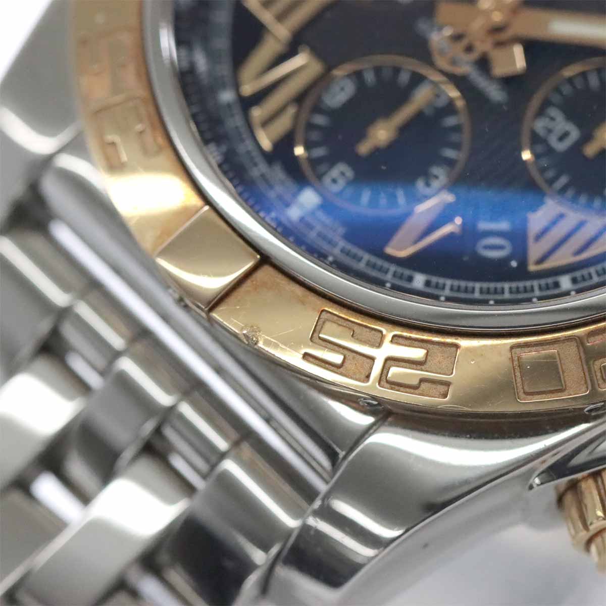 Chronomat 44 CB0110 Chronograph Automatic Black Gold Dial