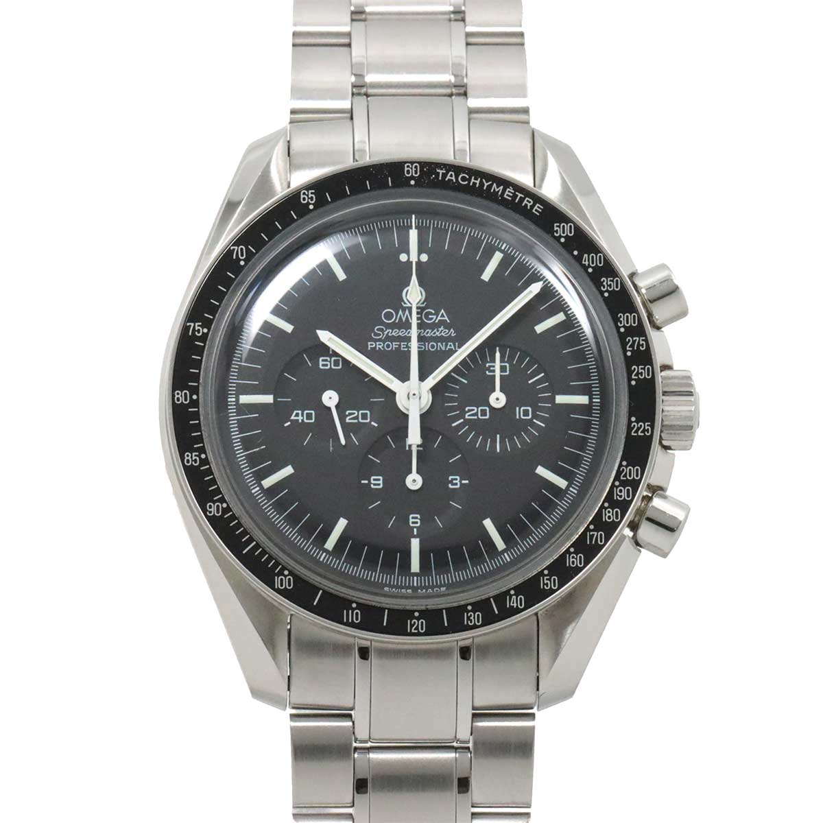 Speedmaster Professional Moon Watch 3570 50 Black Dial Mens
