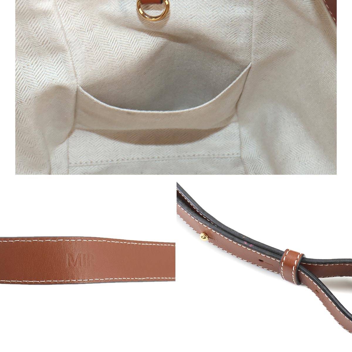 Hammock Small 2way Hand Shoulder Bag Leather Tan Brown