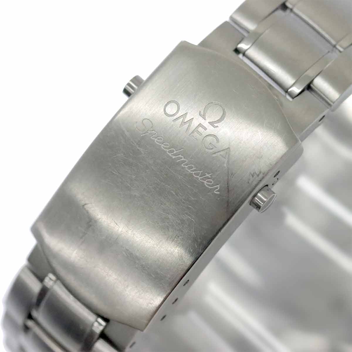 Speedmaster Date 3211 32 Chronograph Automatic Silver Dial Mens