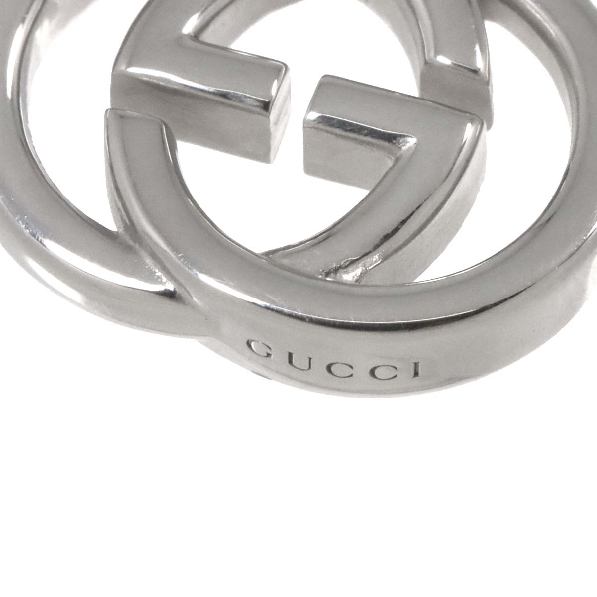 GUCCI Interlocking Necklace SV Silver 925