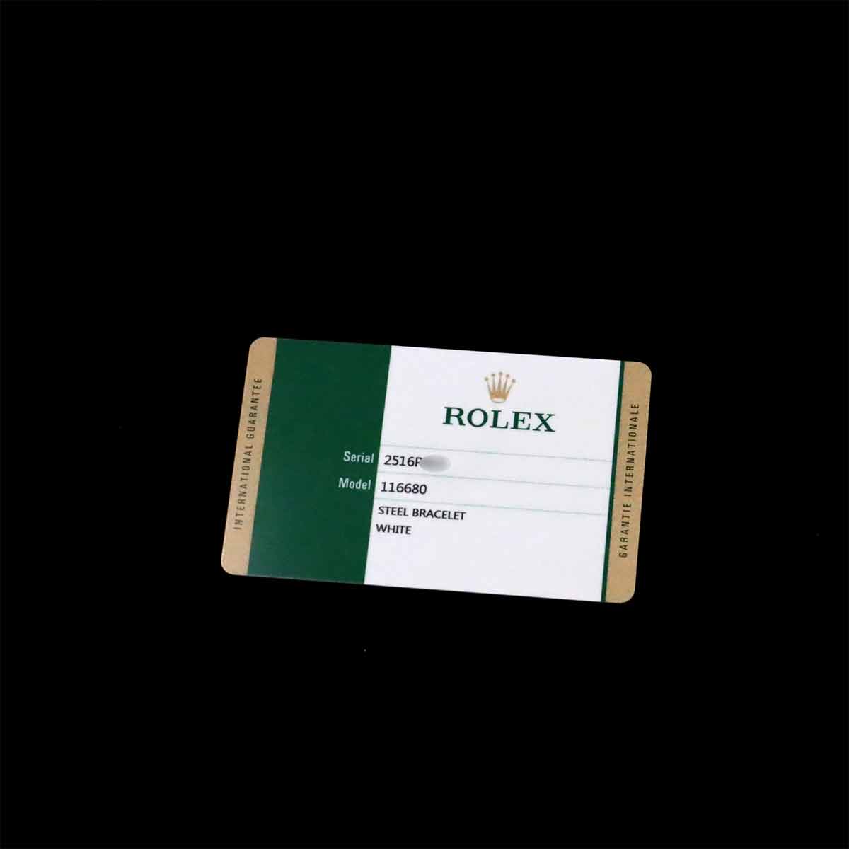 Yacht Master2 116680 Serial Random Automatic Mens Watch